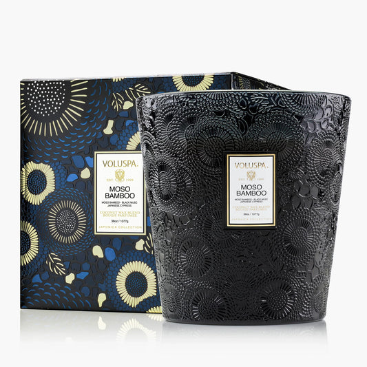 Moso Bamboo - 3 Wick Hearth Candle