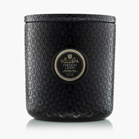 French Linen - 5 Wick Hearth Candle