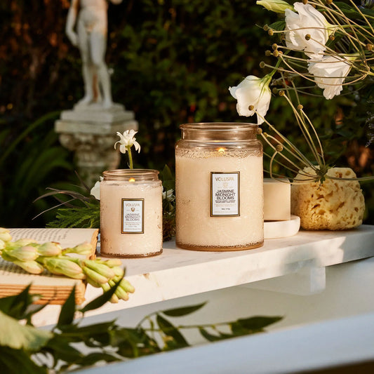 Jasmine Midnight Blooms - Small Jar Candle