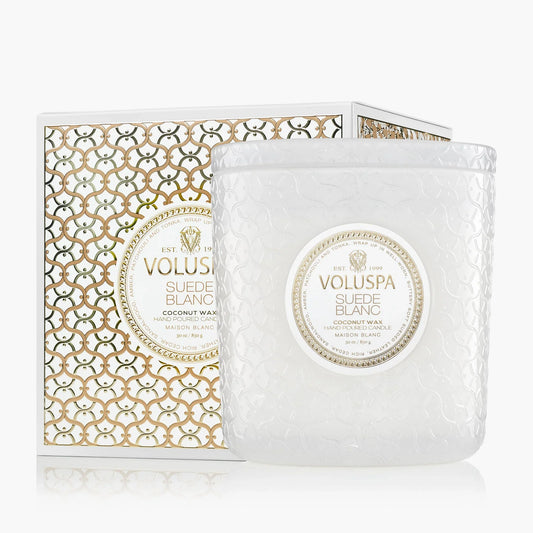 Suede Blanc - Luxe Candle