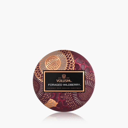 Foraged Wildberry - Mini Tin Candle