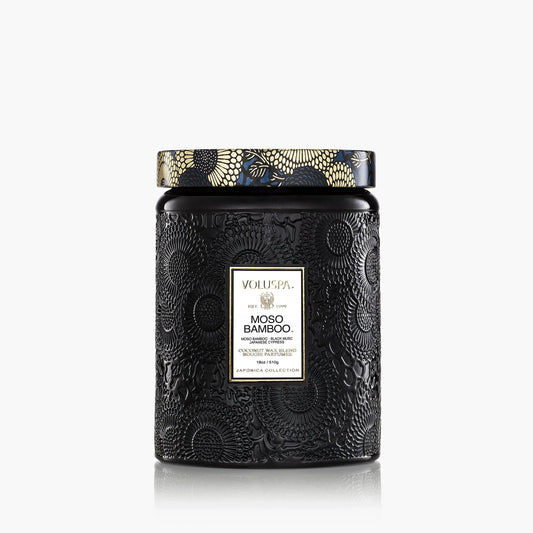 Moso Bamboo - Large Jar Candle