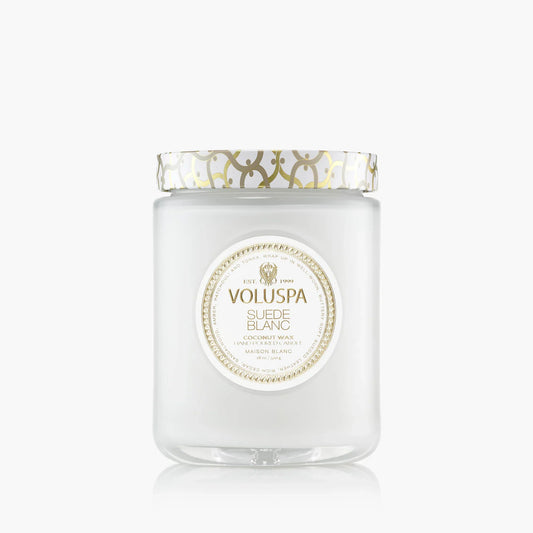 Suede Blanc - Large Jar Candle