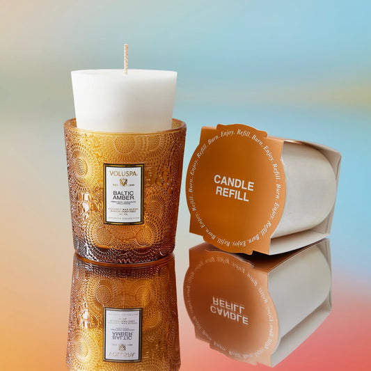 Baltic Amber - Classic Candle & Refill