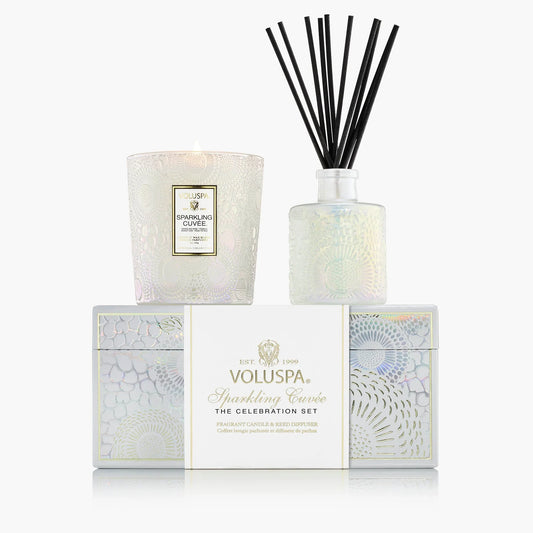 Sparkling Cuvée Celebration - Candle & Diffuser Gift Set