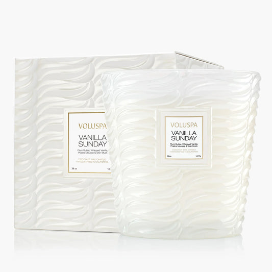Vanilla Sunday - 3 Wick Hearth Candle