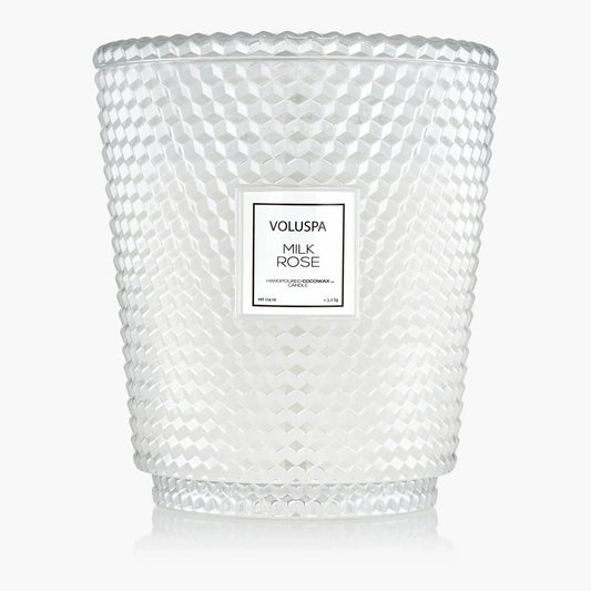 Milk Rose - 5 Wick Hearth Candle