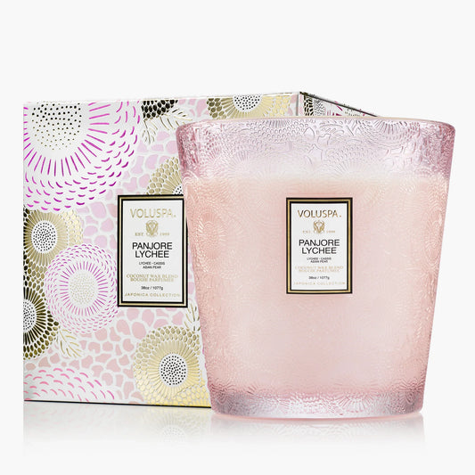 Panjore Lychee - 3 Wick Hearth Candle