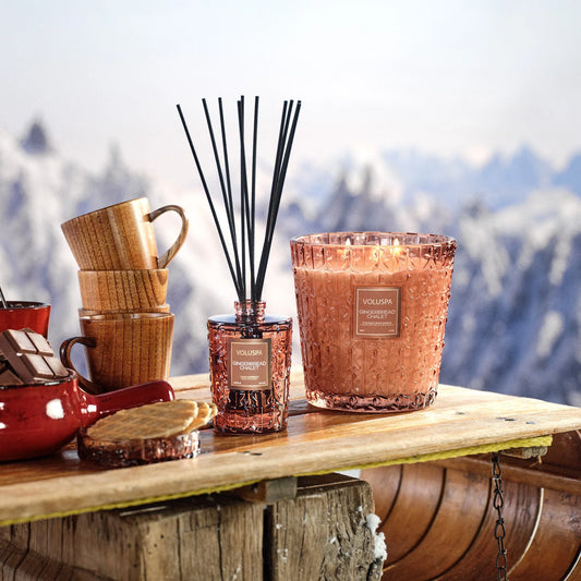 Gingerbread Chalet - Reed Diffuser
