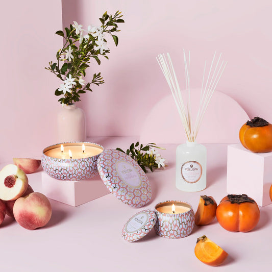 Saijo Persimmon - Mini Tin Candle