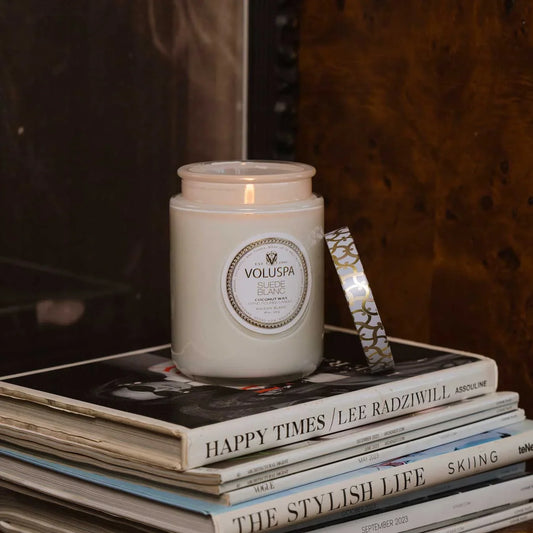 Suede Blanc - Large Jar Candle