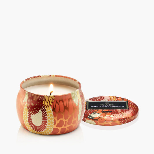 Mandarino Cannela - Mini Tin Candle