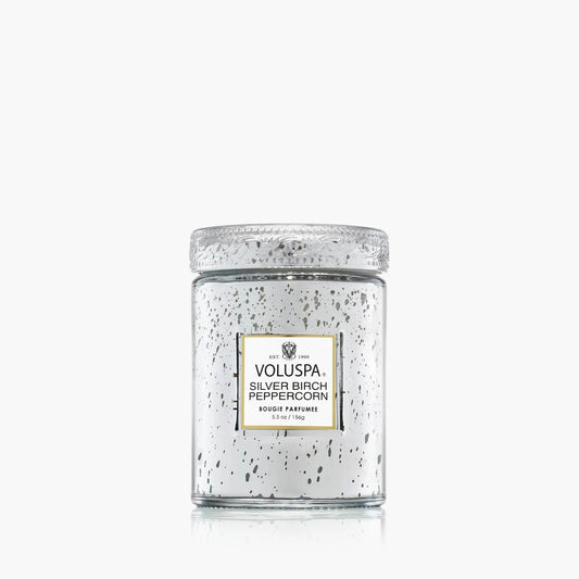 Silver Birch Peppercorn - Small Jar Candle